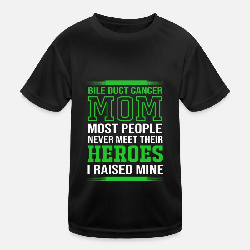 Biliary cancer Kids Functional T-Shirt