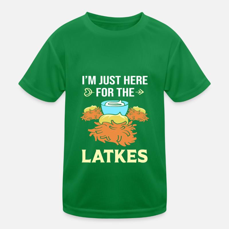 Hanoukka Hanoukka Hanoukka T-shirt sport Enfant