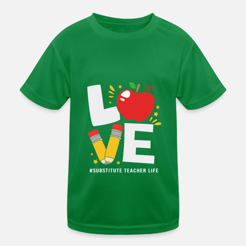 Enseignant suppléant Enseignant suppléant T-shirt sport Enfant
