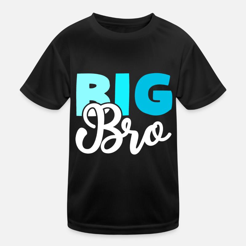 BIG BRO Bruder Kinder Funktions-T-Shirt