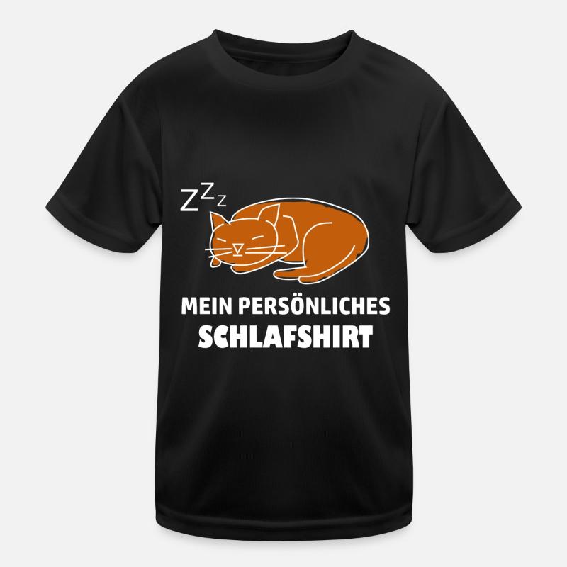 Schlafshirt PJ Pyjama Kinder Funktions-T-Shirt