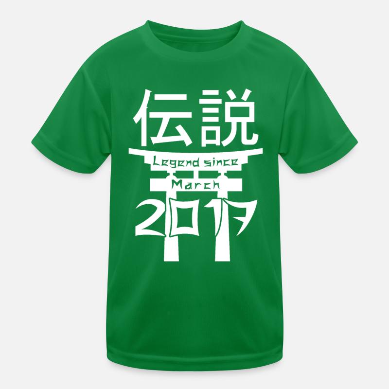 Legend since March 2017 Geburtstag Geschenk Kinder Funktions-T-Shirt