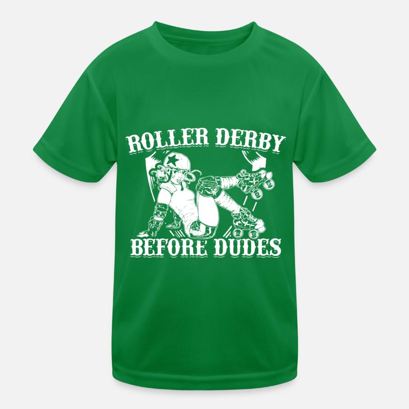 Roller derby Kids Functional T-Shirt