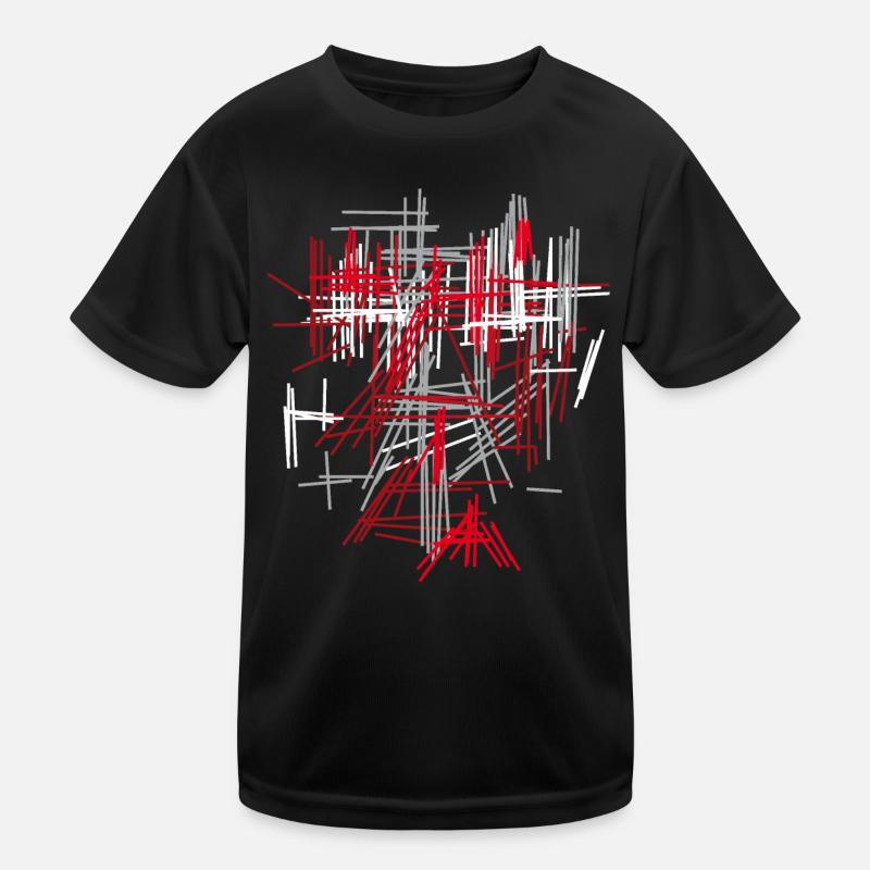 abstract Kids Functional T-Shirt