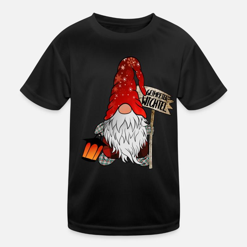 Geimpfter Wichtel Kinder Funktions-T-Shirt