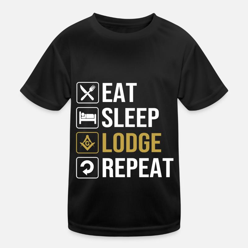 Masonic Illuminati Kids Functional T-Shirt