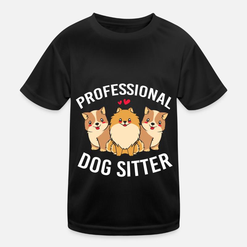 Pet Sitter Pets Babysitter Kids Functional T-Shirt