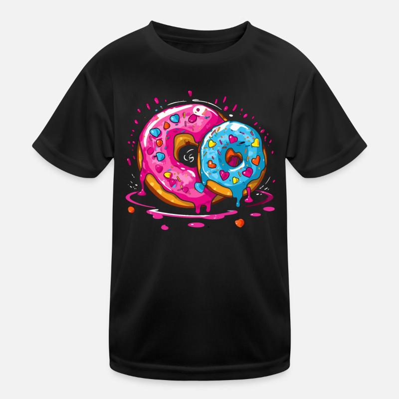 Beignet géant sucré délicieux T-shirt sport Enfant