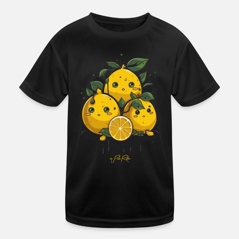 Trois citrons et demi de dessin animé T-shirt sport Enfant