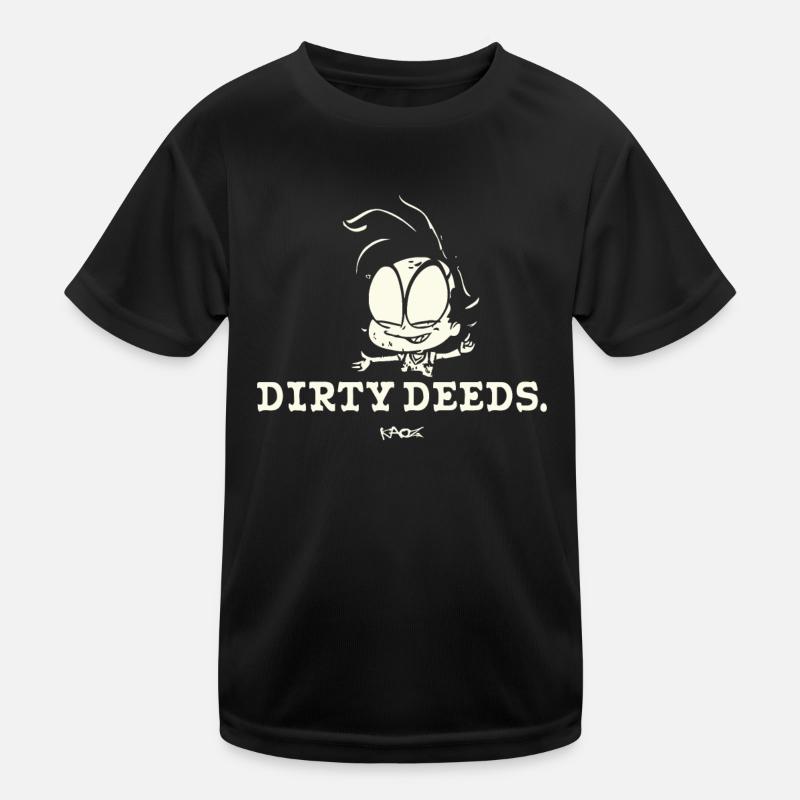De sales actions, petit méchant T-shirt sport Enfant