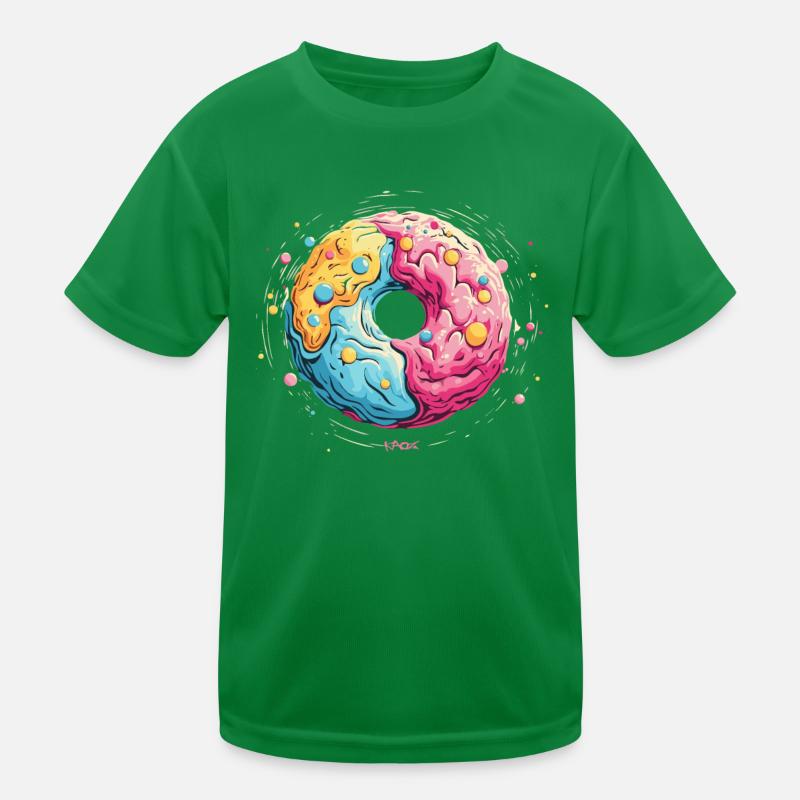A Donut Galaxy Kids Functional T-Shirt