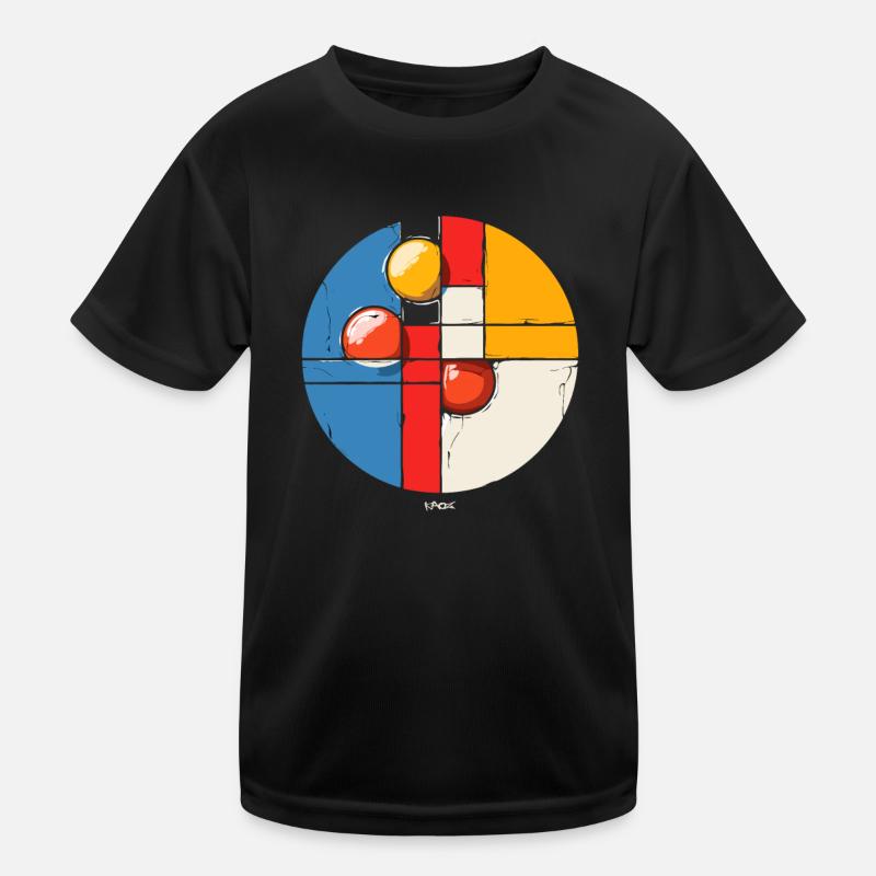 Art moderne abstrait : Donut T-shirt sport Enfant