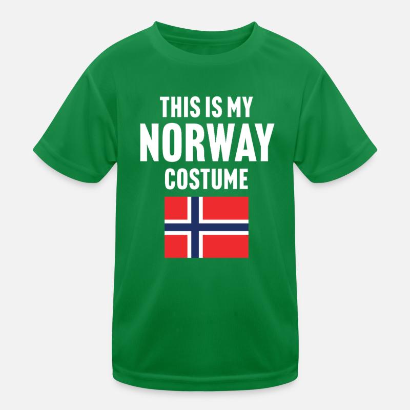 C’est mon costume de Norvège T-shirt sport Enfant