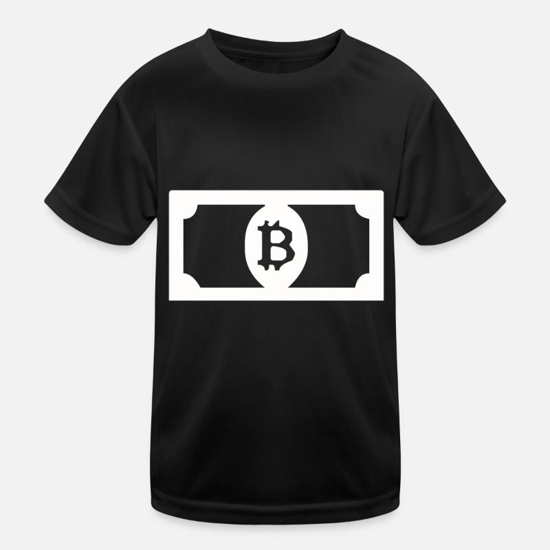 Bitcoin-Dollar Kinder Funktions-T-Shirt