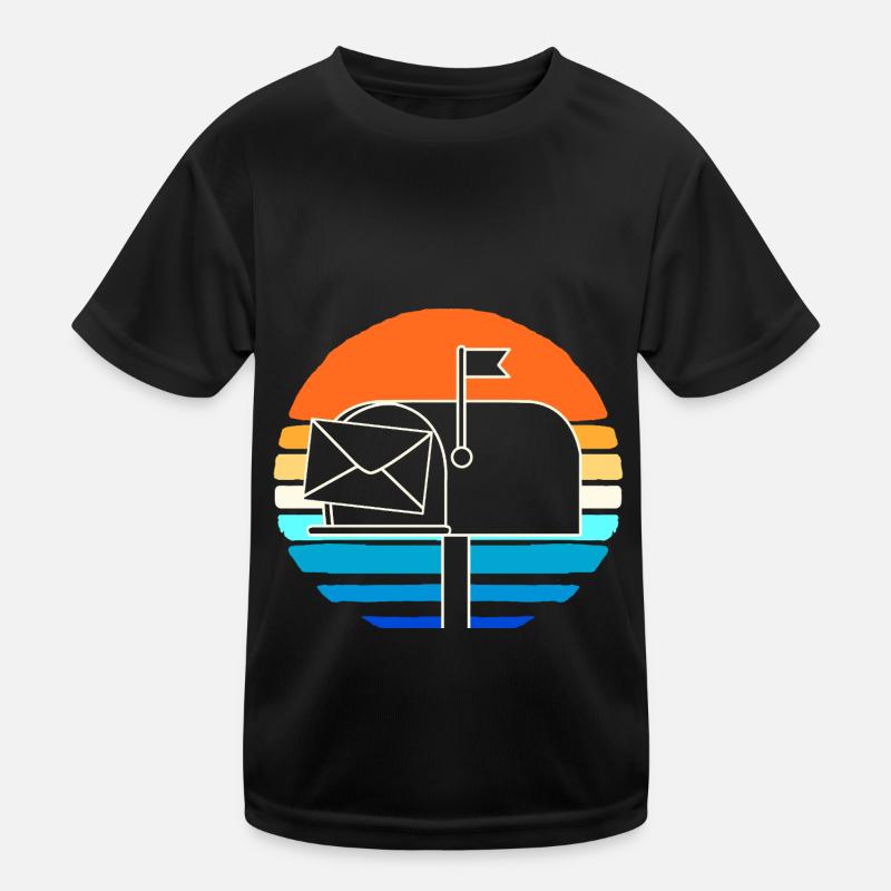 Post Poststempel Kinder Funktions-T-Shirt