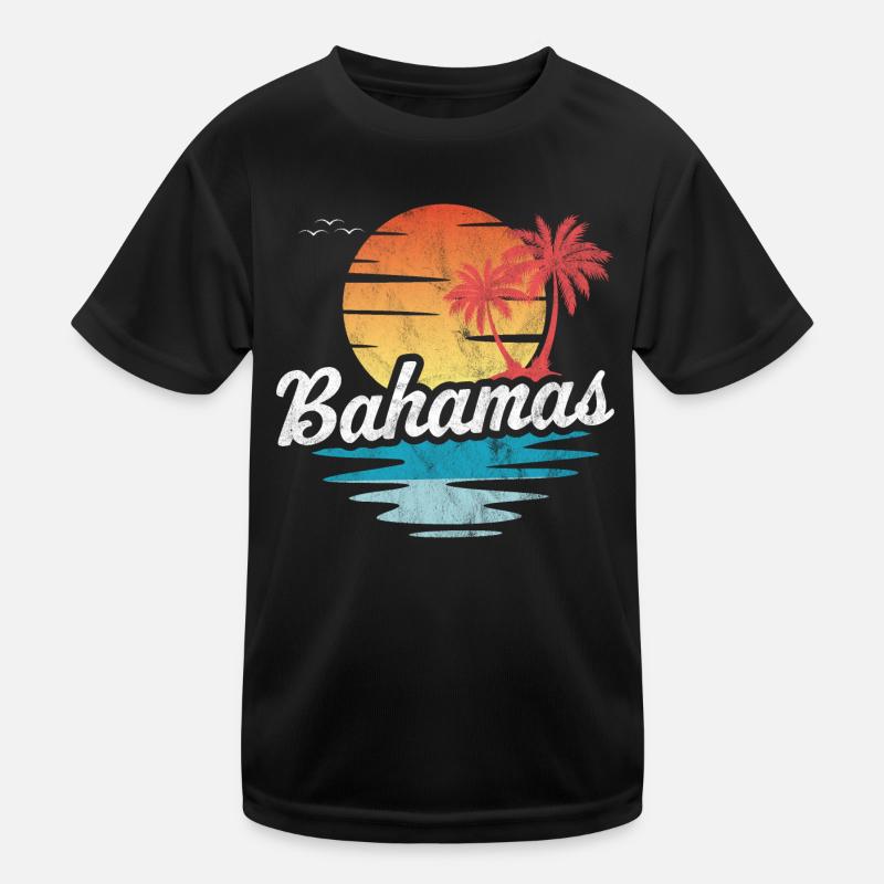 Bahamas Kinder Funktions-T-Shirt