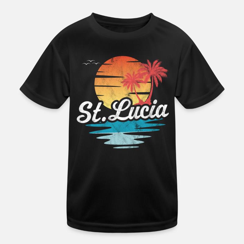Sainte-Lucie T-shirt sport Enfant