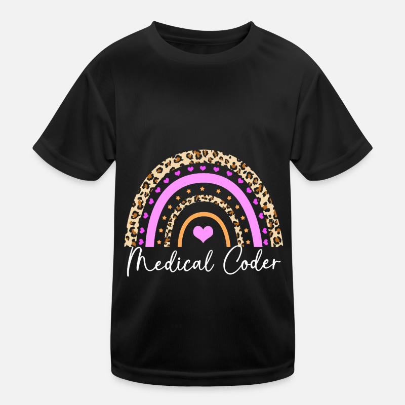 Medical Coder Kids Functional T-Shirt