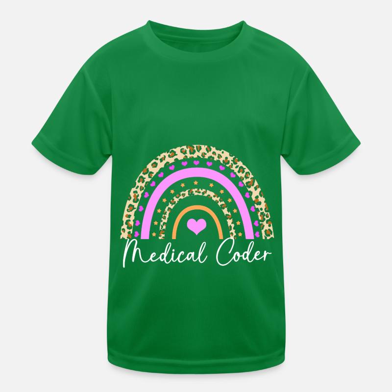 Medical Coder Kids Functional T-Shirt