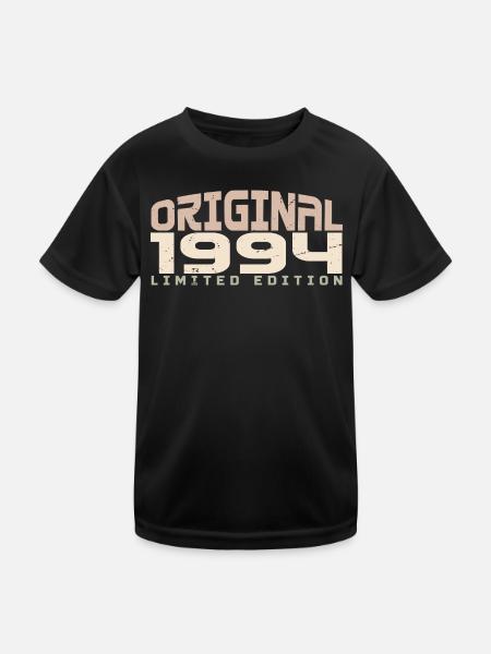 Millésime 1994 Édition Limitée 1994 Anniversaire - T-shirt sport Enfant - noir - Devant