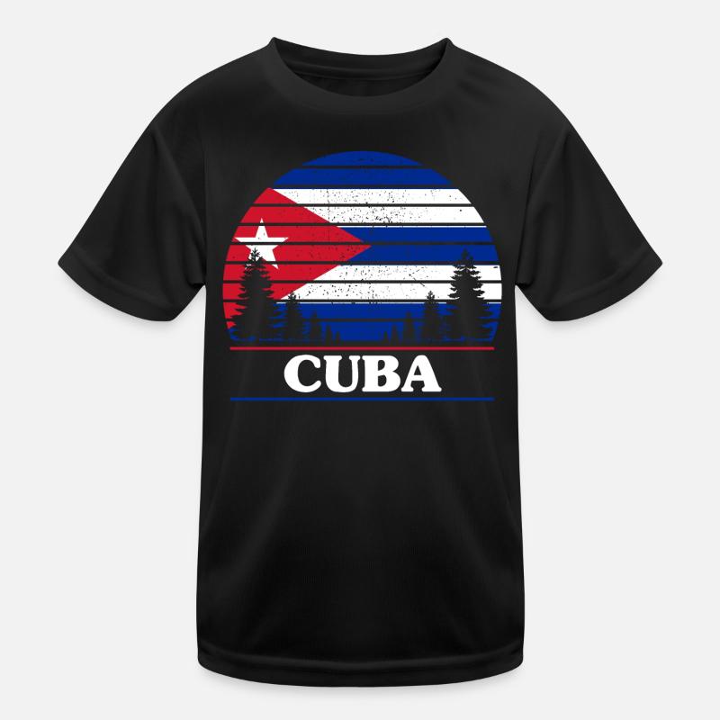 Cuba T-shirt sport Enfant