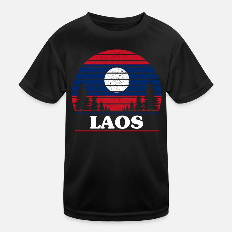Laos Kids Functional T-Shirt