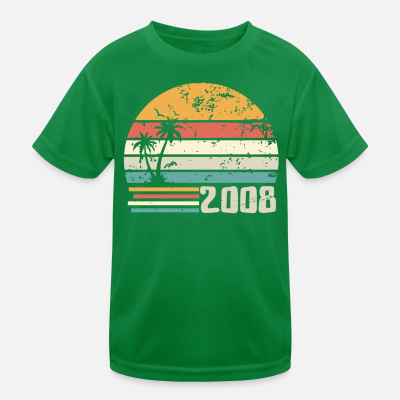 2008 Cadeau Anniversaire - Made in 2008 Rétro 2008 T-shirt sport Enfant