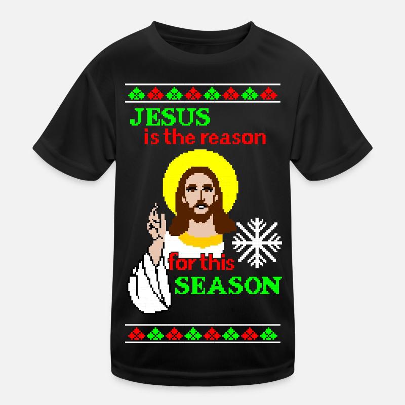 Jesus is the reason Kids Functional T-Shirt