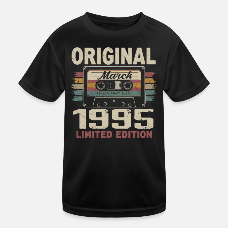 March 1995 Vintage March 1995 Kids Functional T-Shirt