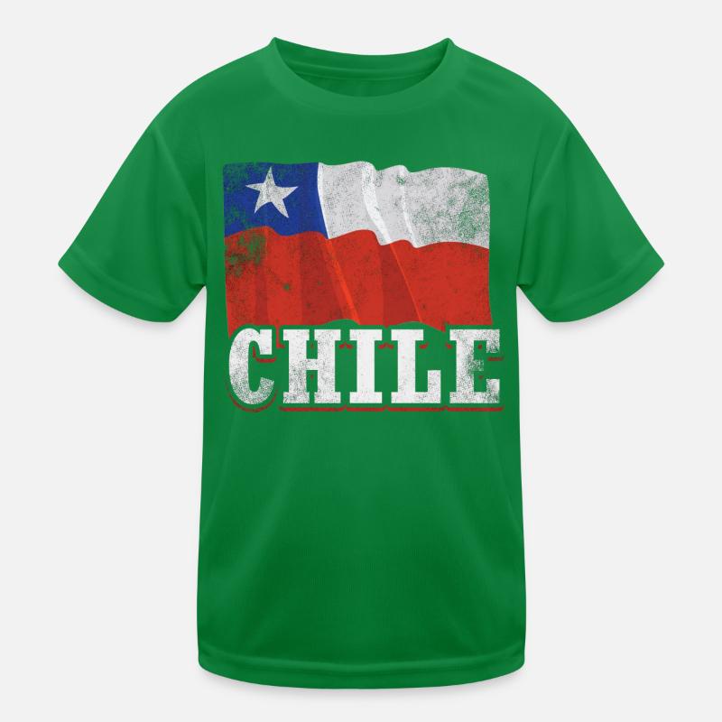 Drapeau du Chili T-shirt sport Enfant