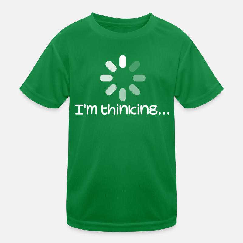 Graphic I'm thinking - Funny T-shirt sport Enfant