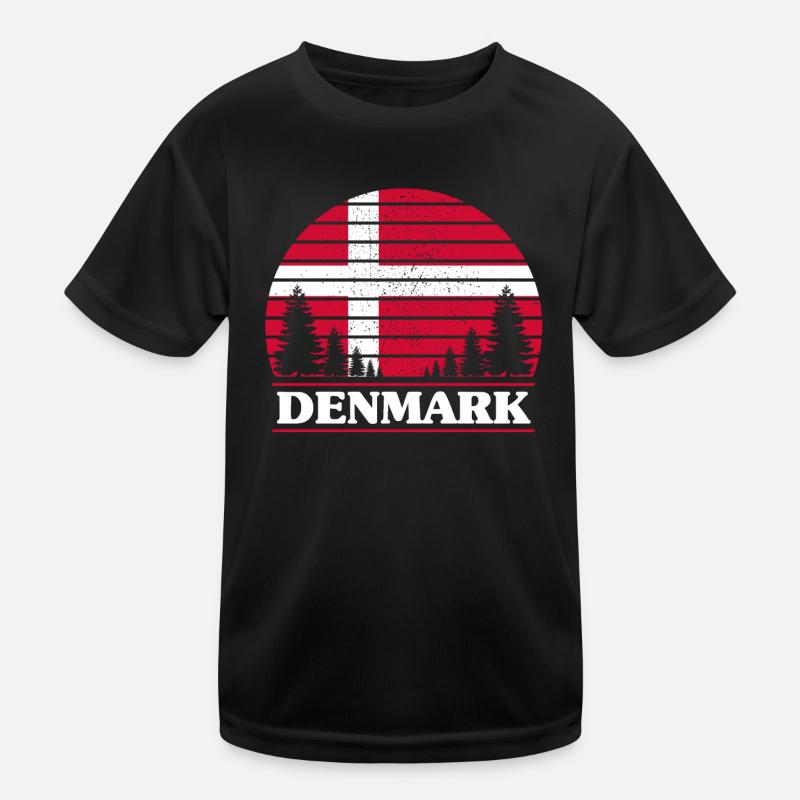 Denmark Kids Functional T-Shirt