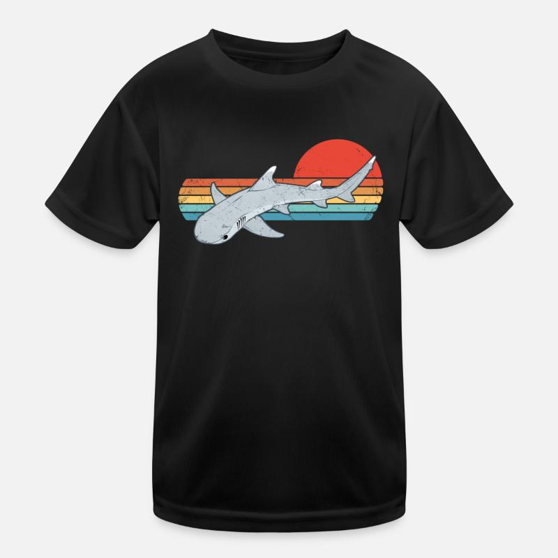 Whitetip Reef Shark Kids Functional T-Shirt