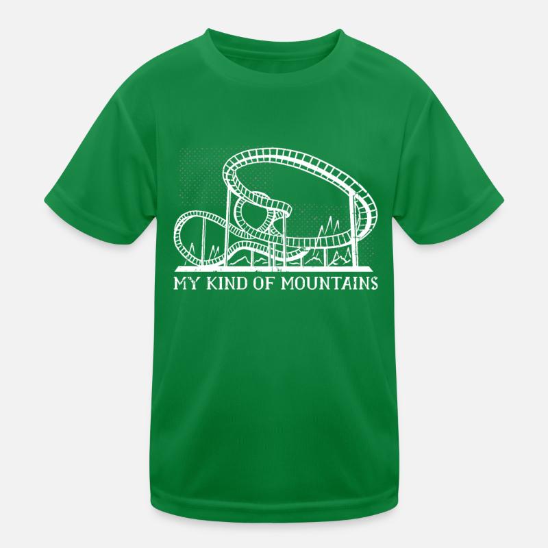 Parc d'attractions Roller Coaster T-shirt sport Enfant