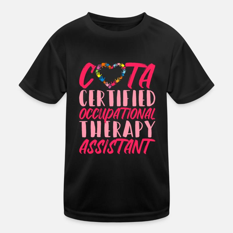 COTA Assistant certifié en ergothérapie T-shirt sport Enfant