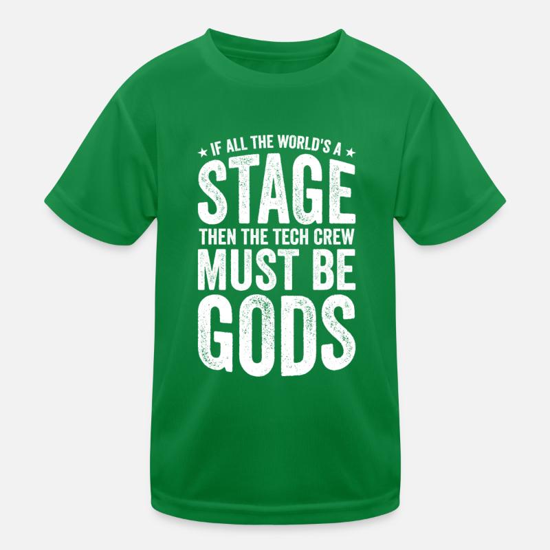 Tech Crew Theater Tech T-shirt sport Enfant