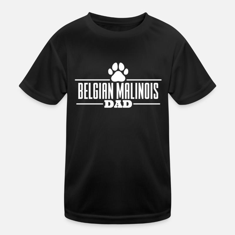 Belgian Malinois Dad Kinder Funktions-T-Shirt