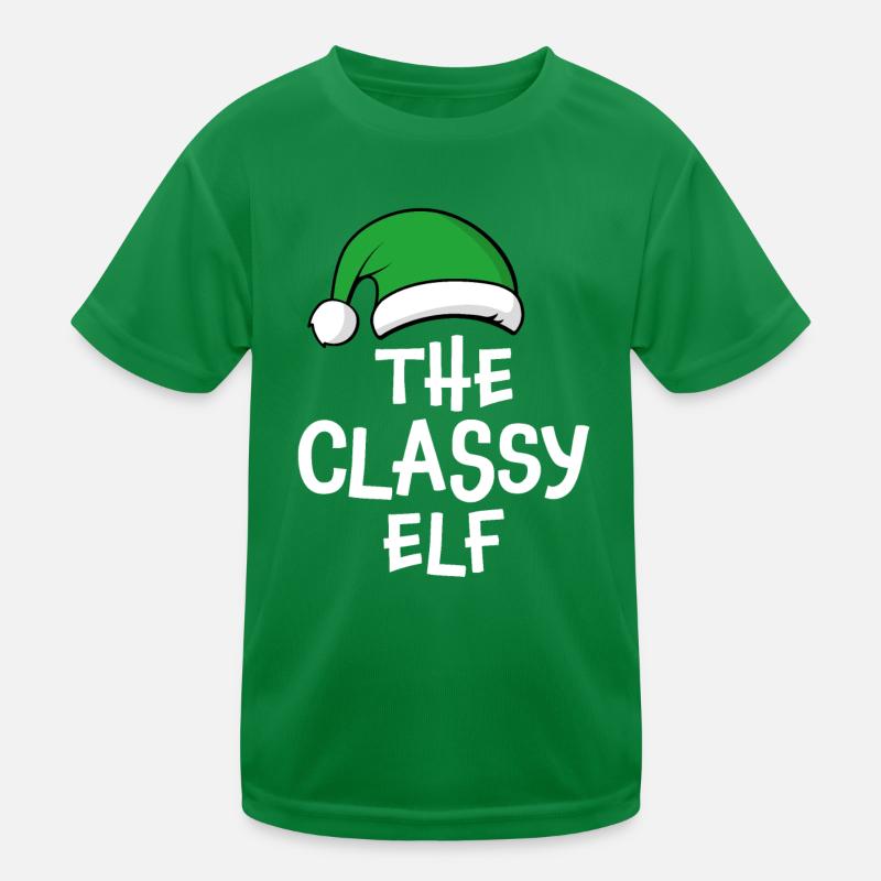 The Classy Elf Kids Functional T-Shirt