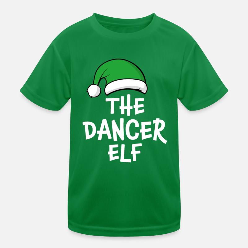 The Dancer Elf Kids Functional T-Shirt