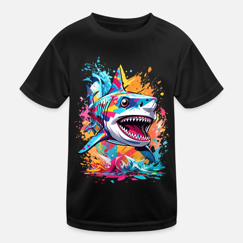 Hai Kinder Funktions-T-Shirt