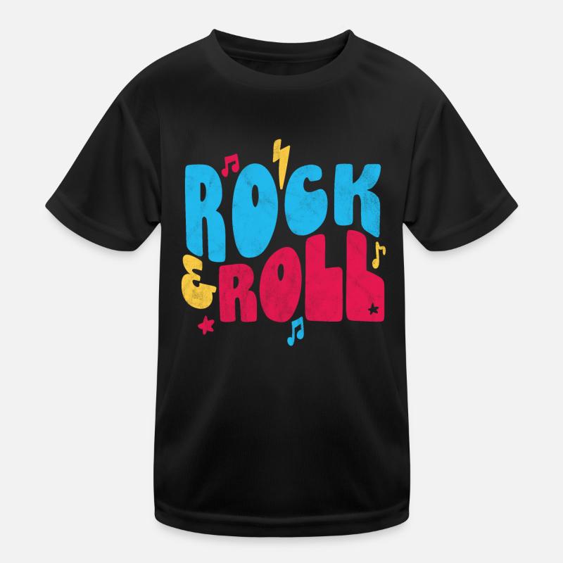 Couleur rock and roll T-shirt sport Enfant