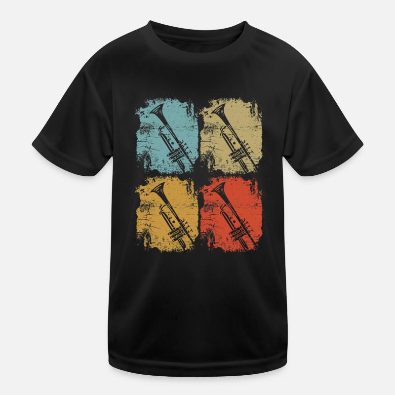 Trompette Rétro Vintage T-shirt sport Enfant