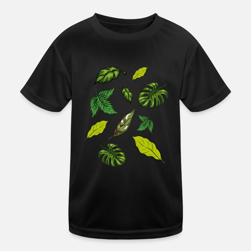 Indoor Plants Plants Leaves Kids Functional T-Shirt