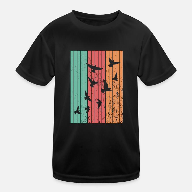 Oiseaux Oiseaux migrateurs T-shirt sport Enfant