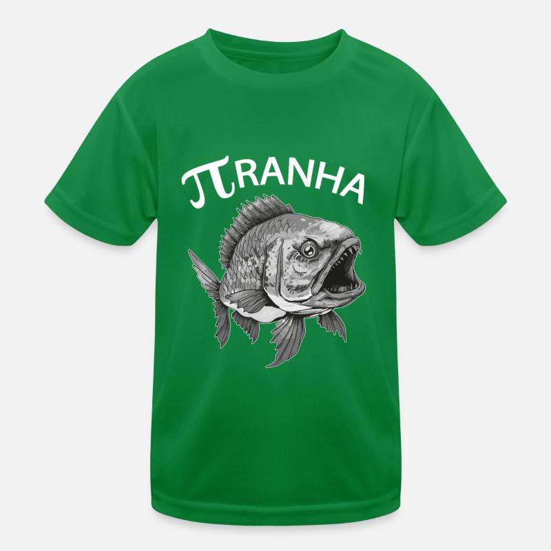 math pi pi-ranha cercle nombre jeu de mots math T-shirt sport Enfant