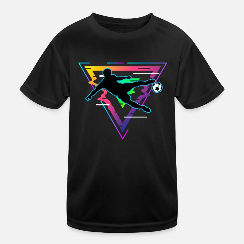 fussball Kinder Funktions-T-Shirt