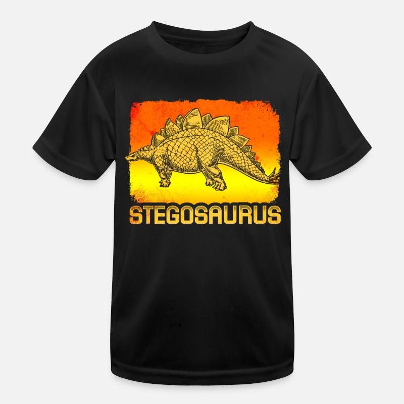 Stegosaurus Kinder Funktions-T-Shirt