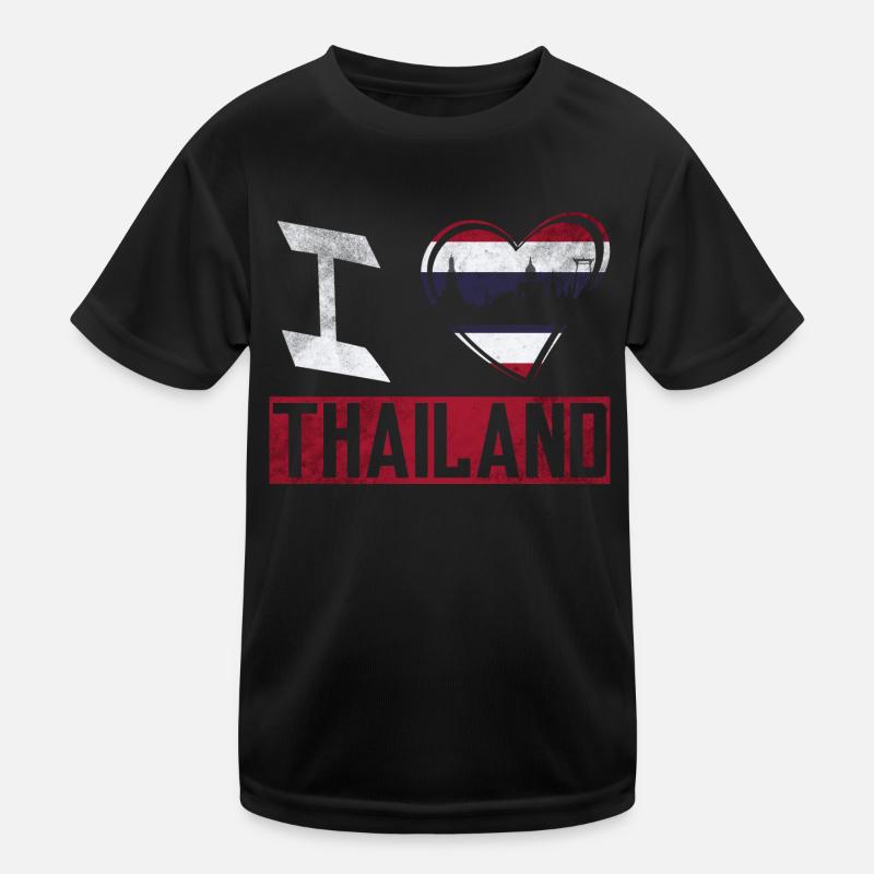 J’adore la Thaïlande T-shirt sport Enfant