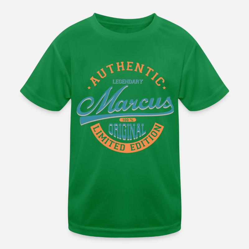 Marcus tshirt personalisierte Geschenk Name Marcus Kinder Funktions-T-Shirt