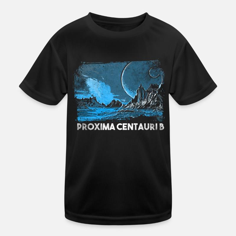 Exoplanet Proxima Centauri b Kinder Funktions-T-Shirt